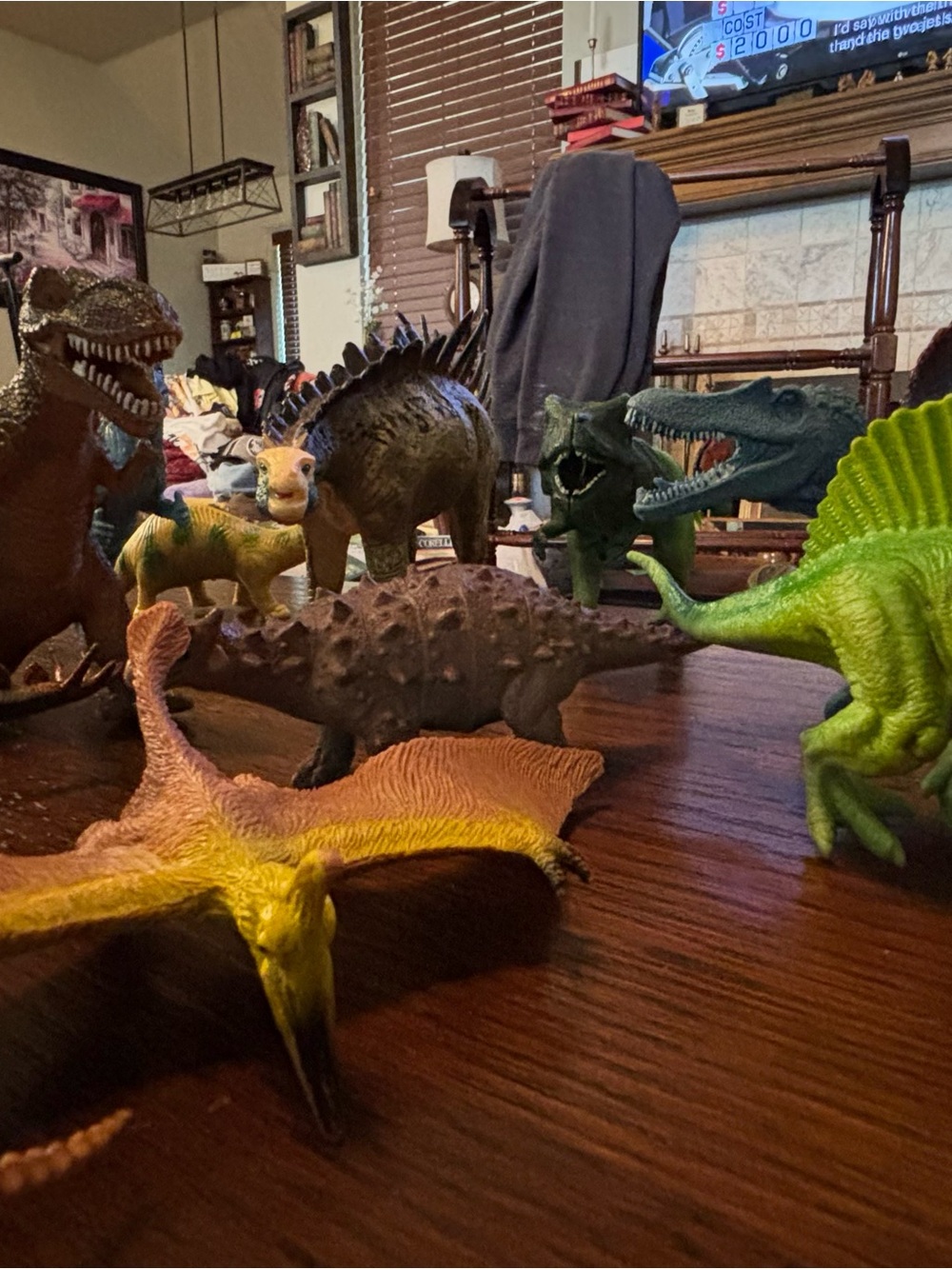 25 Dinosaur Figure Lot Mixed Plastic T-Rex Spinosaurus Stegosaurus Brachiosaurus - Picture 10 of 11